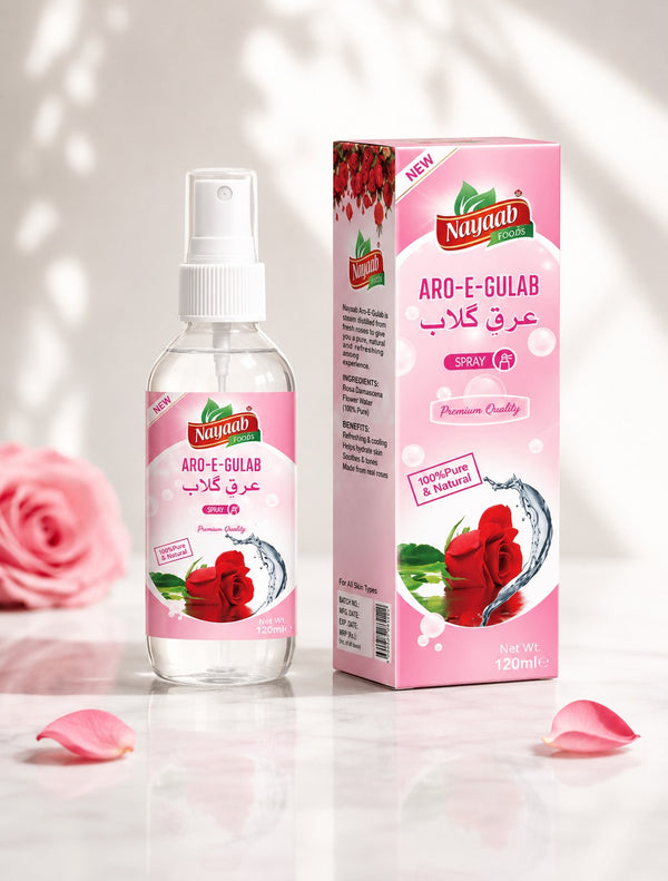 Nayaab Arq-E-Gulab (Rose Water Spray) 120ml